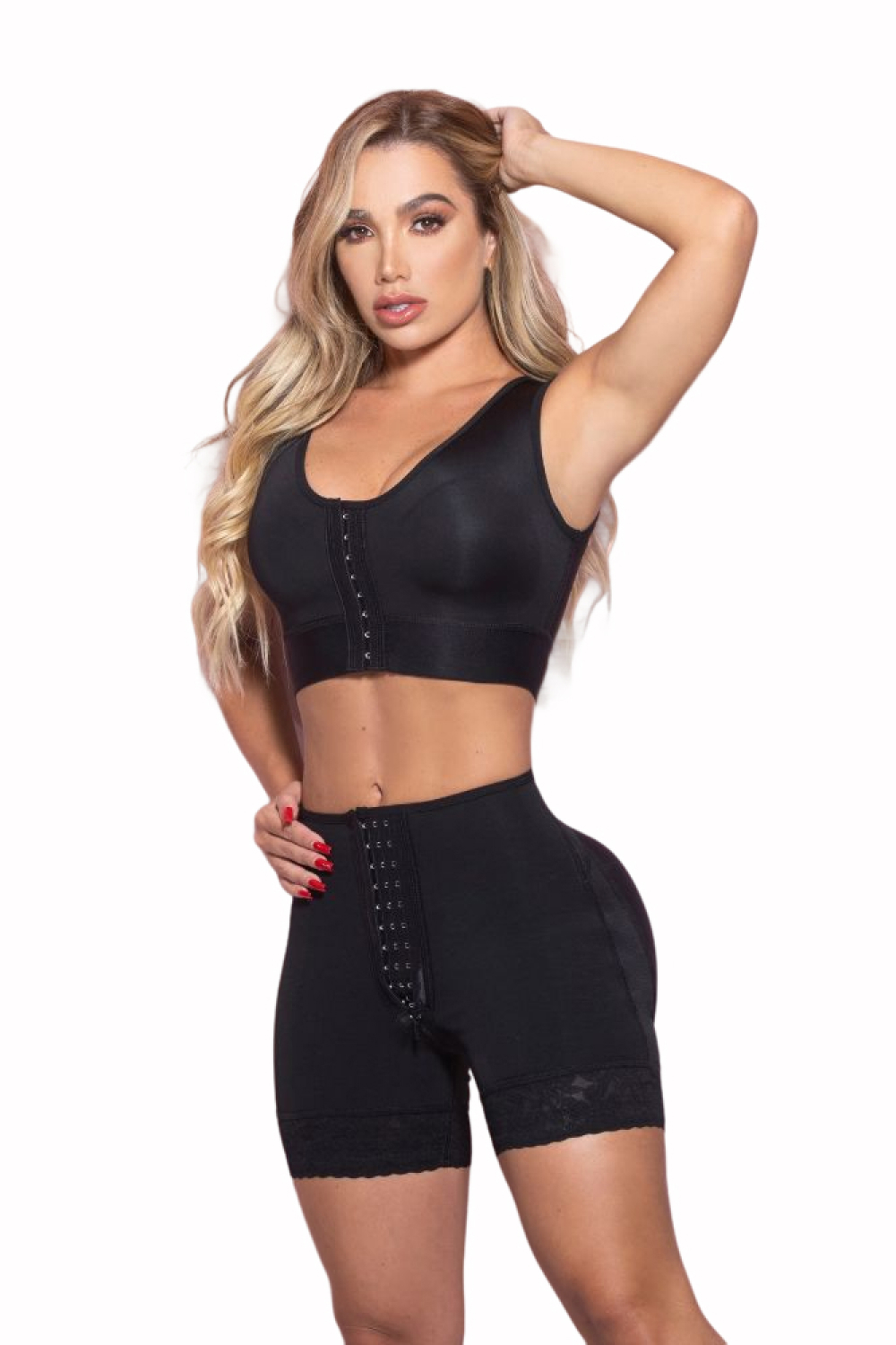 High-Waisted Push-Up Shorts
